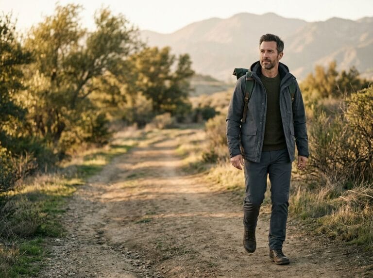 men over 40 outdoor lifestyle