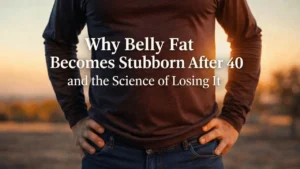 Why Belly Fat Becomes Stubborn After 40 and the Science of Losing It