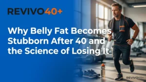 why belly fat becomes stubborn after 40