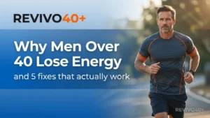 why men over 40 lose energy and the 5 fixes